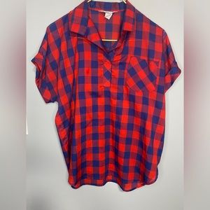 Cape Cod Match Mates Plaid Short Sleeve